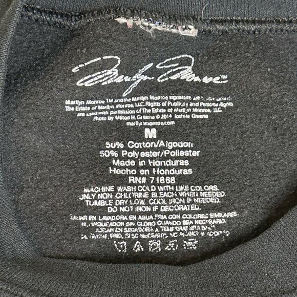 GUC | Marilyn Monroe | Sweatshirt | Black | Medium - Picture 6 of 11